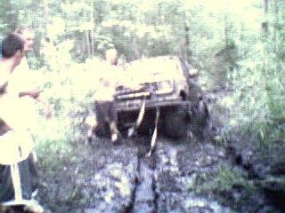 Just trying to get the bronco out still