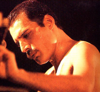 The late Freddie Mercury