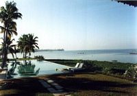 The lakeside hotel we stayed at