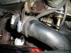 Turbo actuator close to crossmember