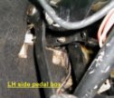 LH side pedal box