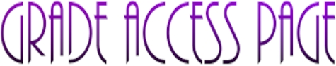 Grade Access Page Title