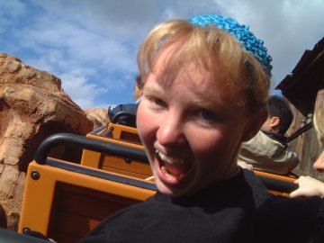 Kelly at Disneyland
