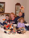 January 2002, Going through Nana's Beanie Baby Collection
