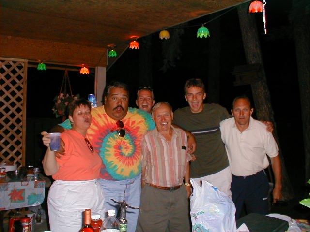 At Carol's partying