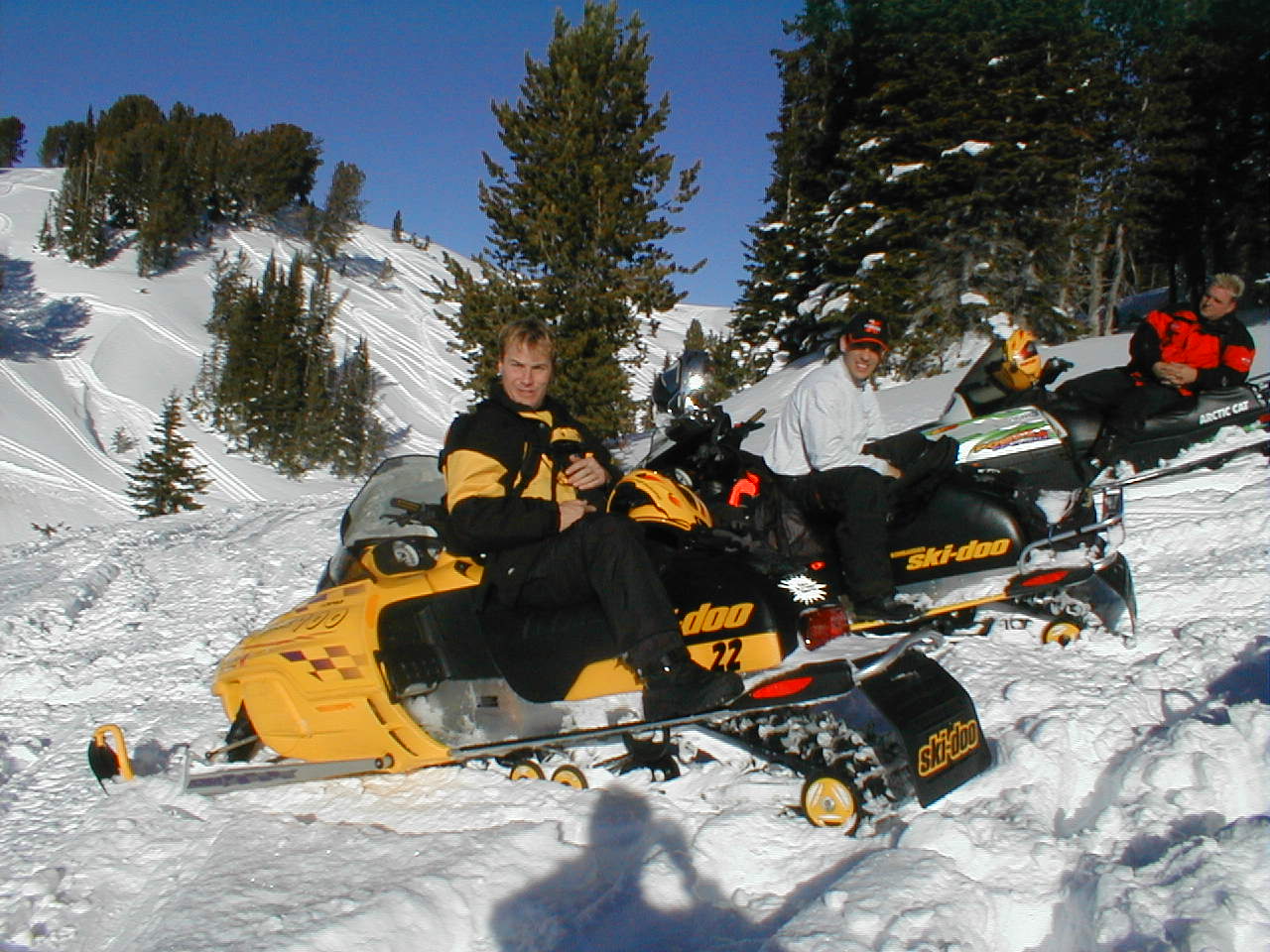 Relaxing on the hill