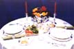 Served table of night