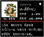chikorita evolution
