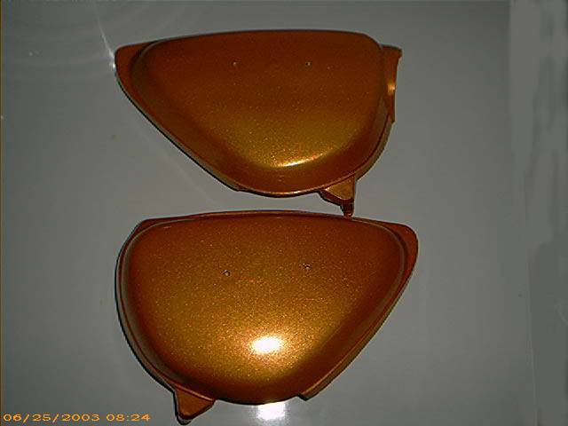 Honda CB125 Gold Candy.