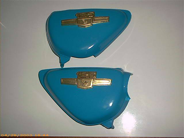 CB 125 Side Cover-Turquoise
