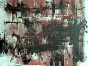 SIGNAL TO NOISE, Oil on canvas, RF STEWART
