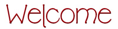 Welcome Sign