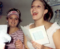 Brandi and Leigh Anne (click to see Leigh Anne's Pink Party)