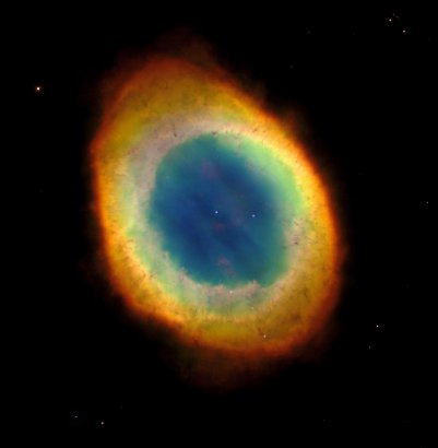 Ring Nebula: a dying star and its planetary nebula