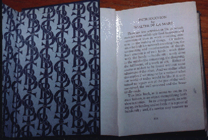 De la Mare intro