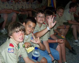 The Soohoo boys on their way to the wood shop