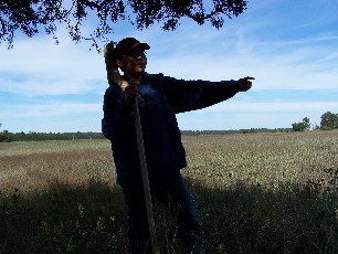 Stephen leads the way out of the wilderness
