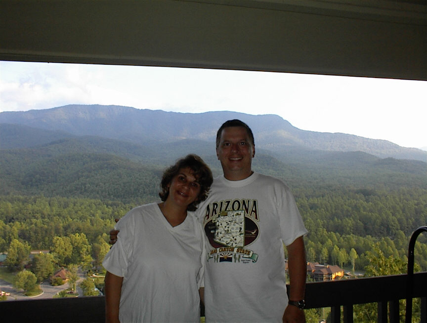 Jim & Pauline on the Balcony