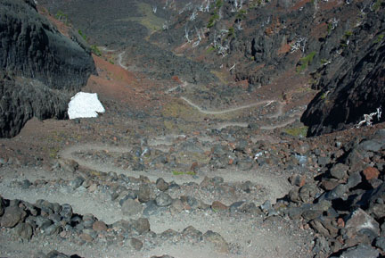 Switchbacks.