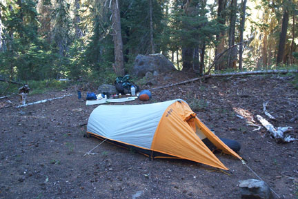 Typical camp site.