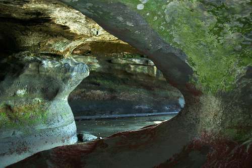 Great cave fun at low tide!
