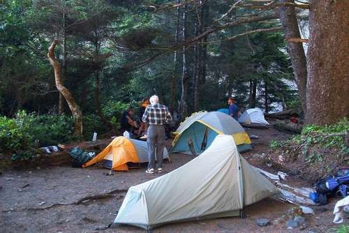 Nice campers here! All headed to bed early and slept well!