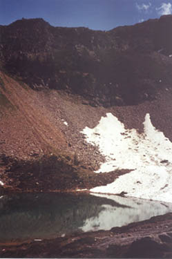 Upper Glacier Lake.