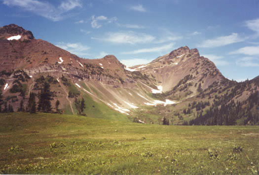 View from rest stop at Spring Camp.