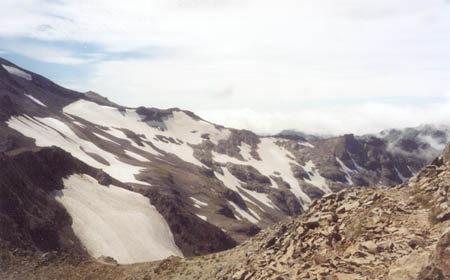 PCT just north of Packwood Glacier.