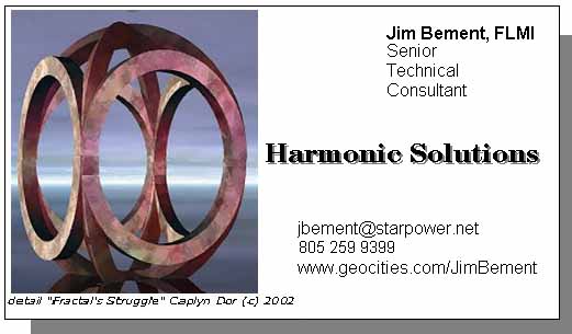Jim Bement, Senior Technical Consultant, Harmonic Solutions