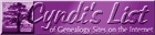 Cyndi's List of Genealogy Sites  on the Internet