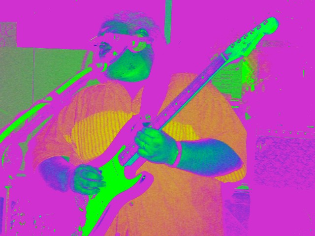 turning pink