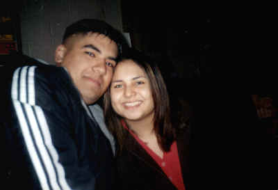 Presenting Mr and Mrs Baldemar Garza...