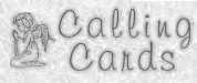 Sympathy Calling Cards
