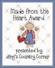 SAMPLE do not remove. This award is awarded to sites which are truly made from the heart