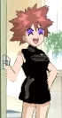 Jun, totally undeliberatly posing as Mimi from the Drew Cary Show
