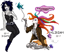 Bases, Dream: bondzchick , Death: Mystic Unicorn , Del: ?