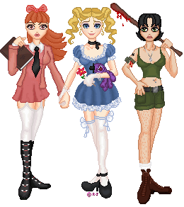 non anime cartoon dollz