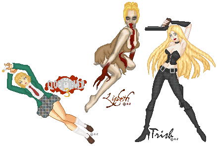 Bases, Clock: Kiss Me Sweet, Lizabeth: Destany�s Fantasy , Trish: Crystal Dreams