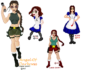 Bases, Angle: bondzchick , Alice big head: AV Squad, Lara and Alice: Josie�s Dollz , 