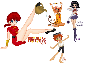 Base, Ranma: Mine, Sailor Satern: Kelly Erin�s Dollz,&nbsp; Merul: xandorra
