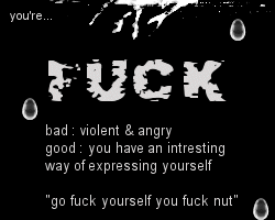 YAY!!!! im FUCK go me&nbsp;&nbsp; w00t&nbsp;&nbsp;&nbsp; w00t!!!