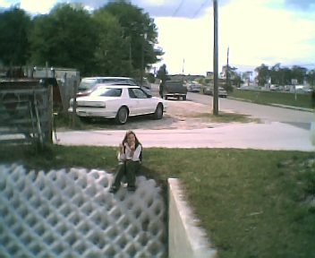 i think shes gonna fall : )