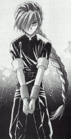 I just like this picture about Duo. It looks like Kenshin, doesn't it? My sister thinks so.