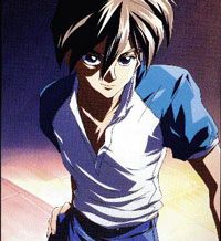 I like the lighting in this pic. It makes Heero look more mysterious.