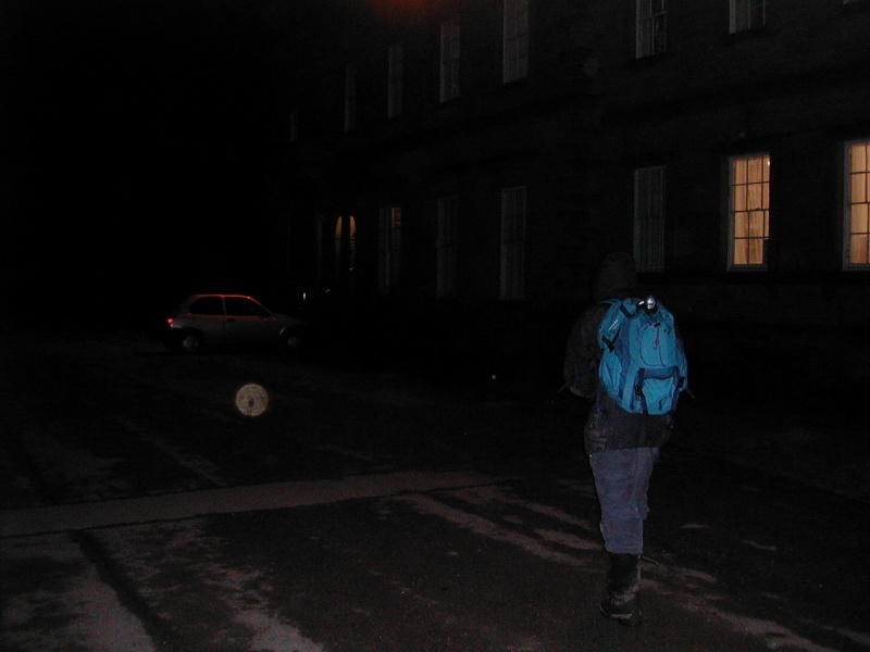 9pm, after 46miles & 16 hours - Wortley hall hotel