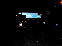 1 hour in - A first sign to sheffield