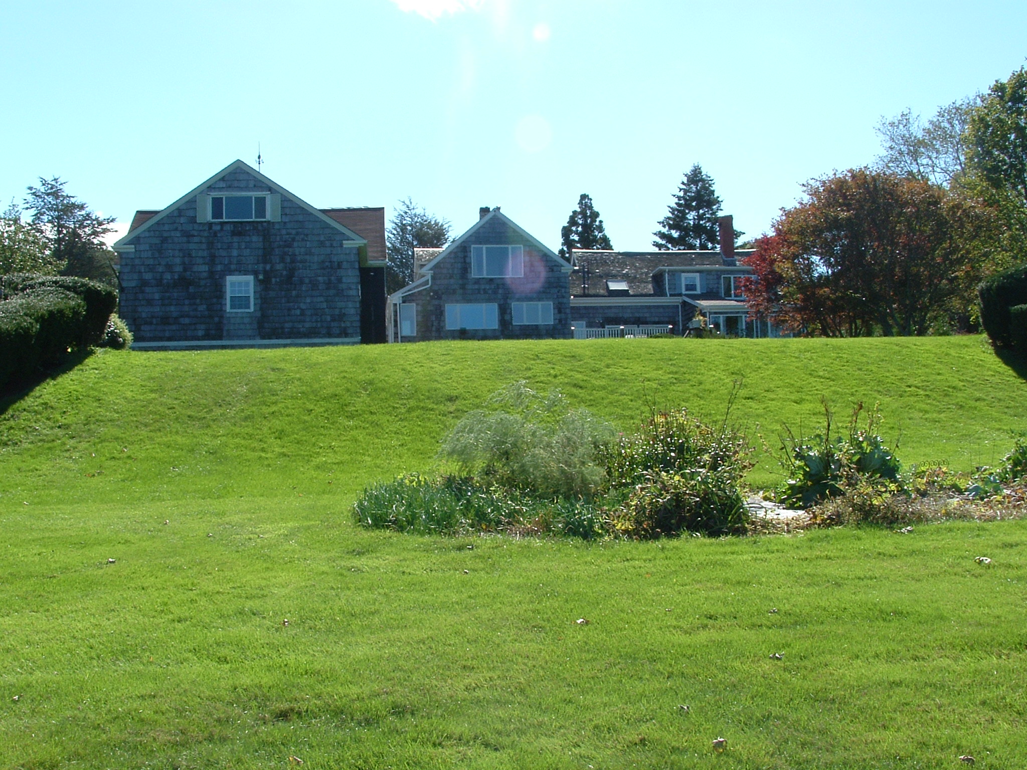 view of house from waterfront