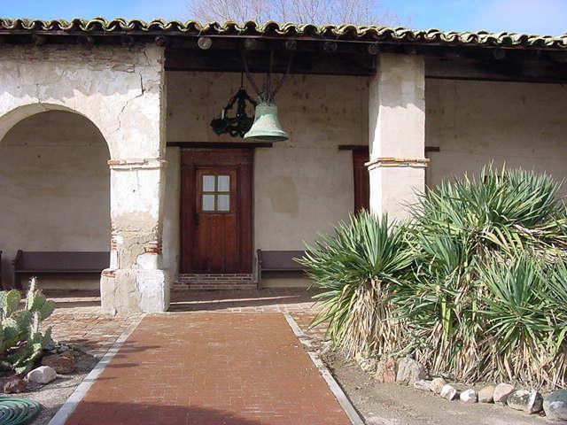 Mission San Miguel. This is the entrance.