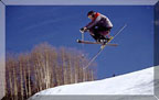 Skier Jumping